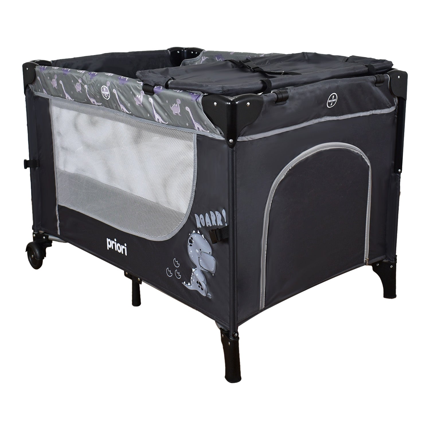 cuna colecho bebe madison gris 