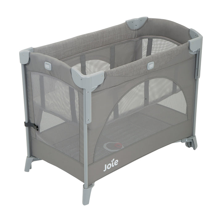 Cuna colecho bebe joie kubbie sleep gris 