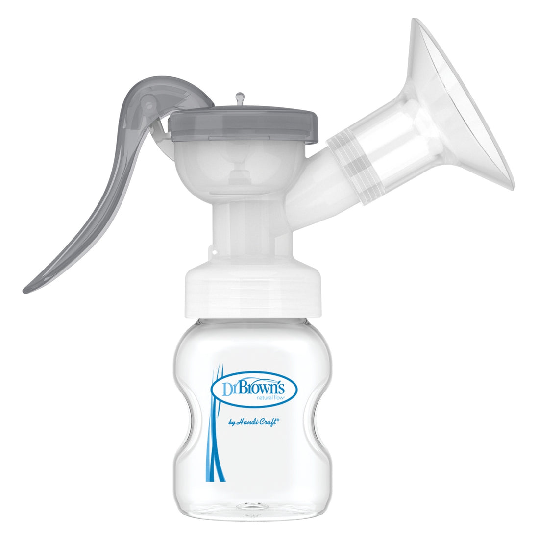 Extractor de Leche Manual con Biberón Boca ancha 5oz, Dr Browns