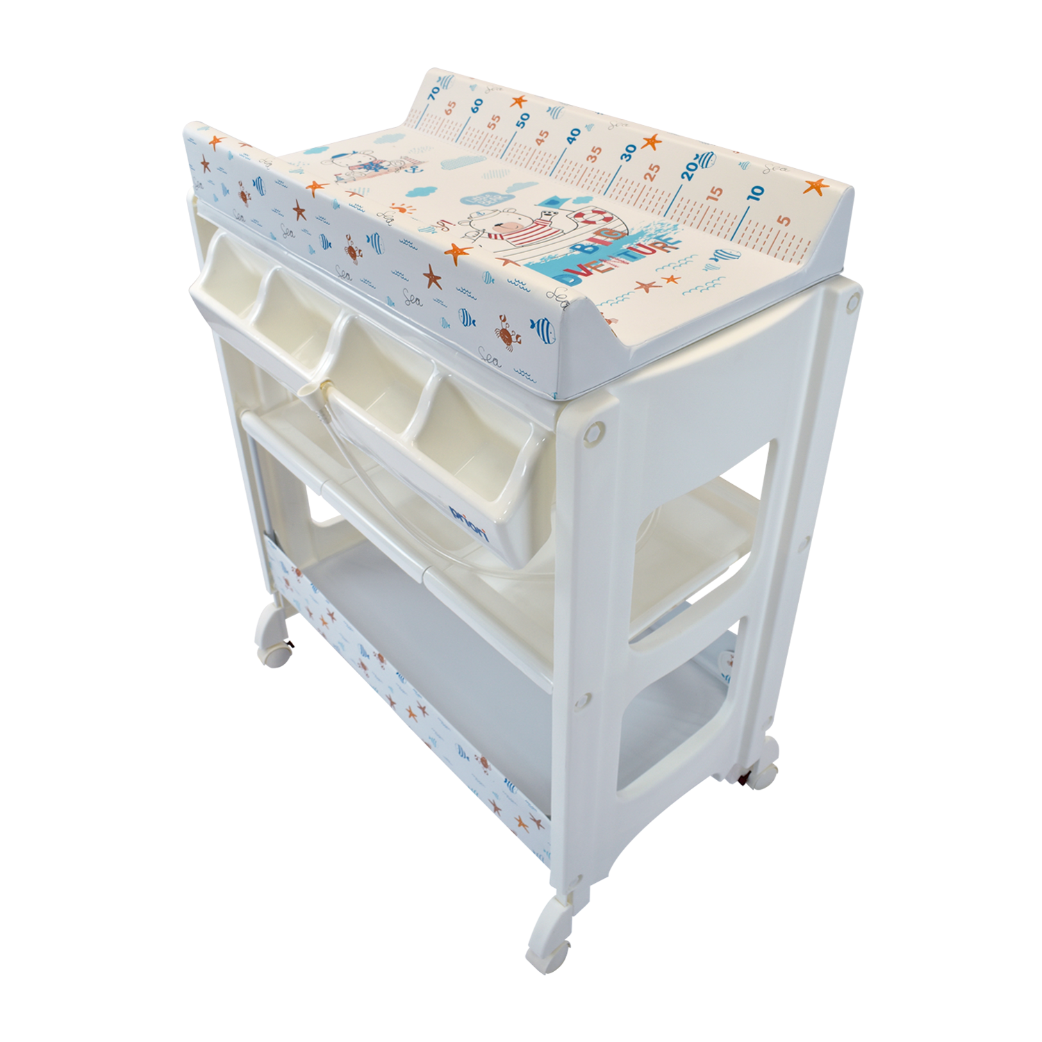 Bañera Para Bebe Tipo Mueble Priori Fresh Azul