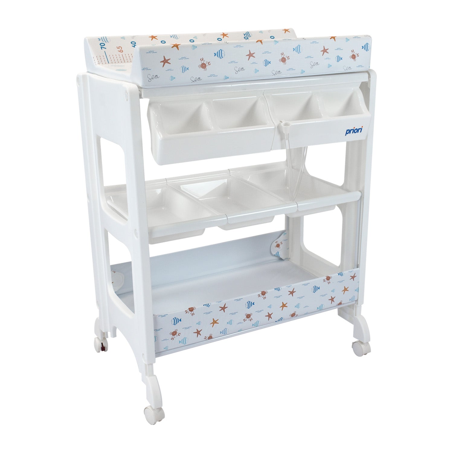 Bañera Para Bebe Tipo Mueble Priori Fresh Azul