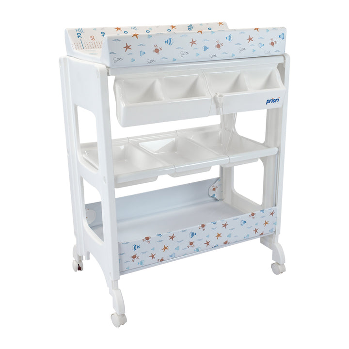 Bañera Para Bebe Tipo Mueble Priori Fresh Azul