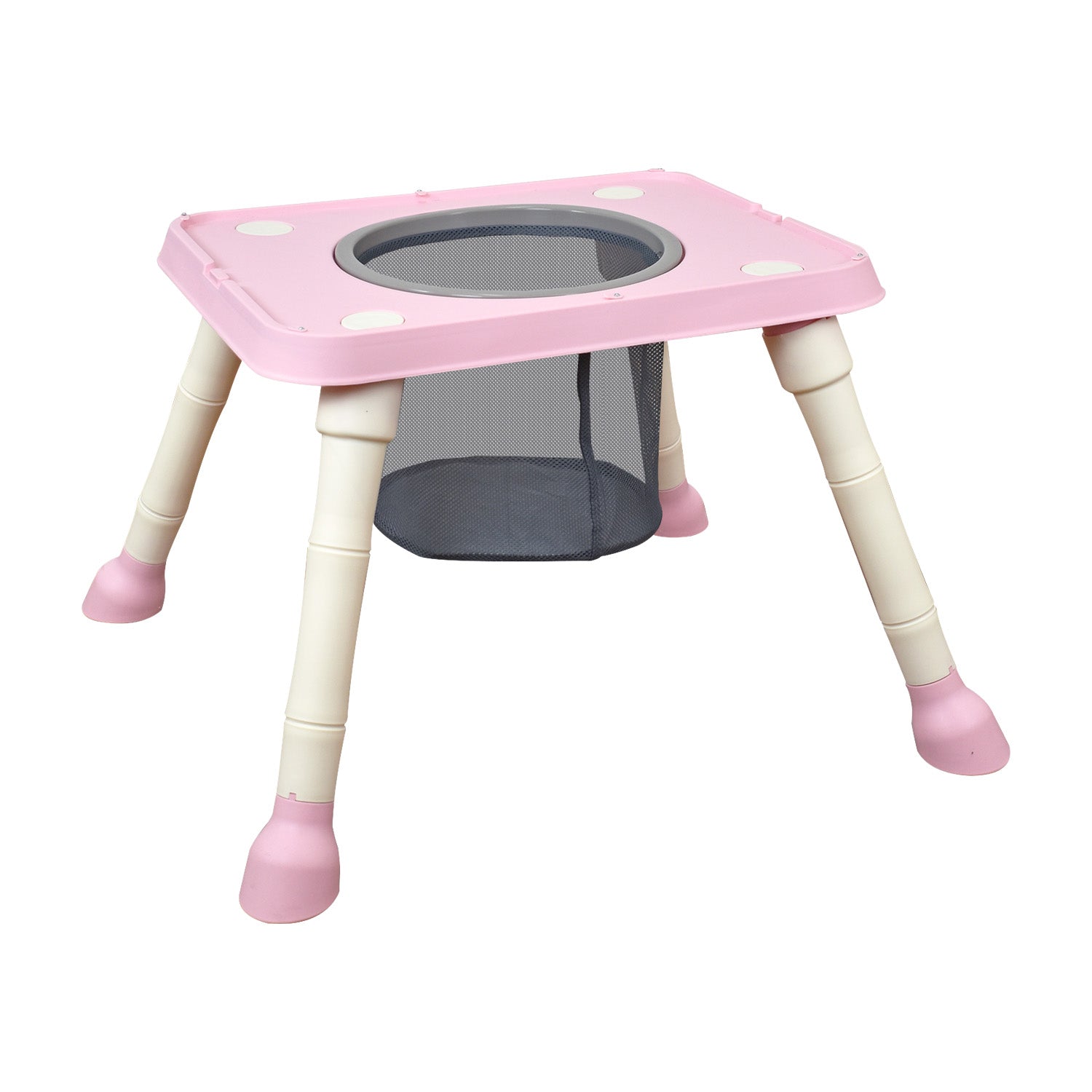 Silla de Comer Para Bebé 3 en 1 Escritorio Priori Golden Rosa