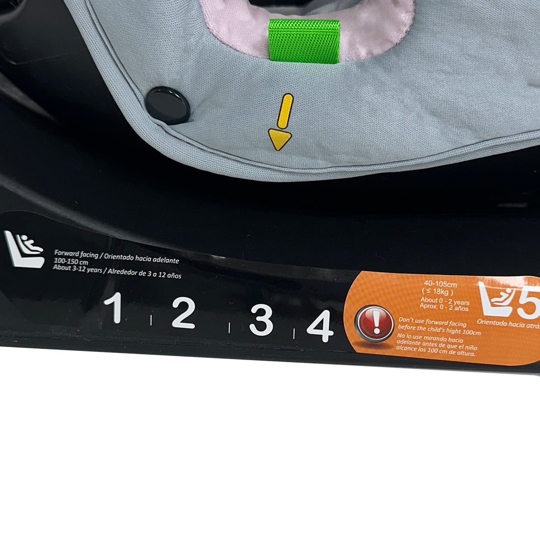 Silla de Auto Para Bebé Priori Prix Isize Rosa