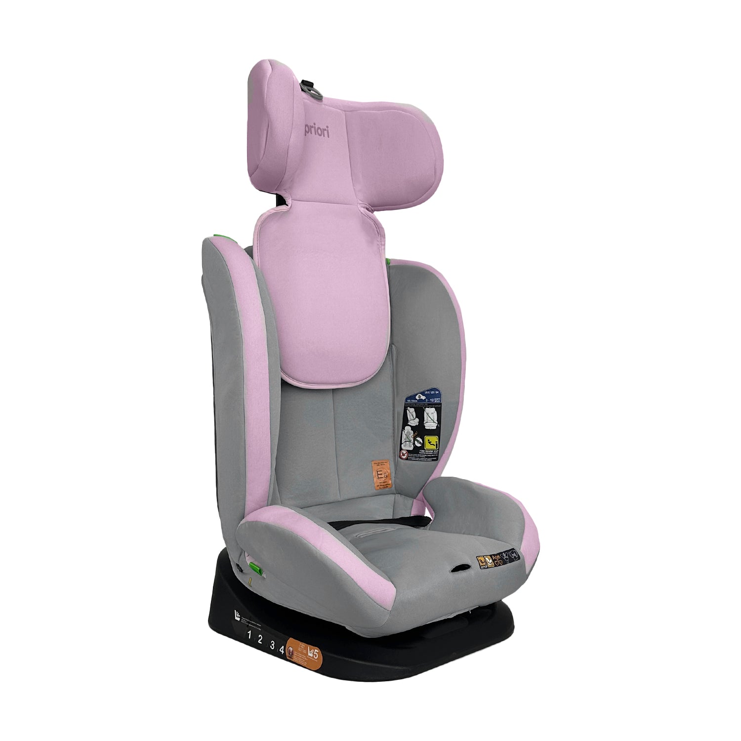 Silla de Auto Para Bebé Priori Prix Isize Rosa