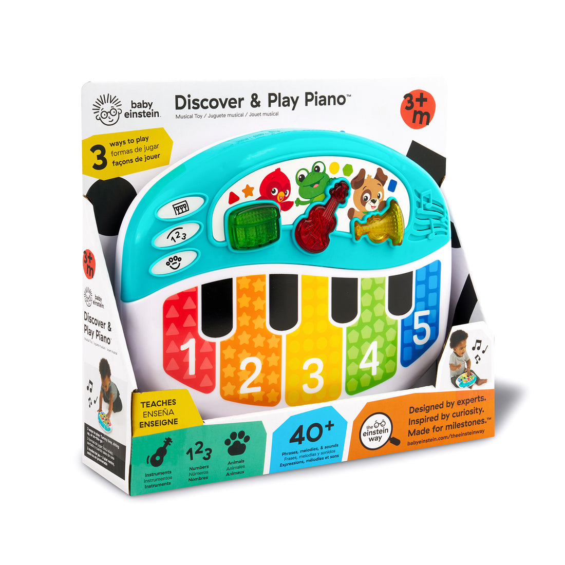 Piano Musical Bebé Baby Einstein Discovery And Play  