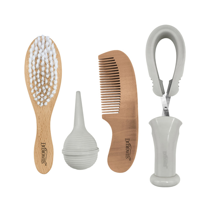 Kit para el cuidado del bebe 4 piezas, Dr Browns