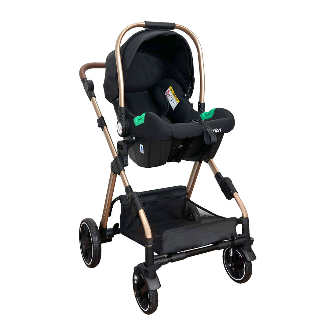 Coche Para Bebé Travel System Priori Lada Negro