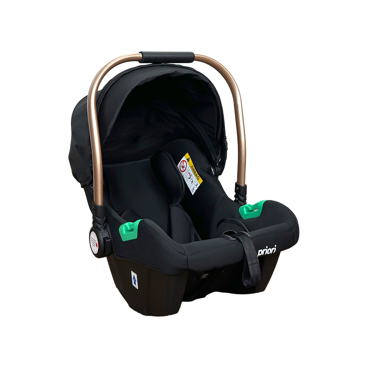 Coche Para Bebé Travel System Priori Lada Negro