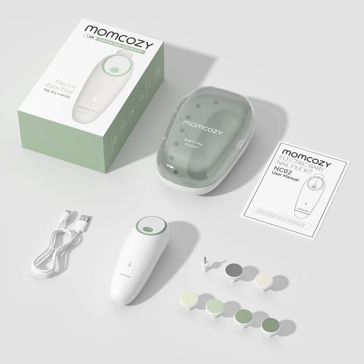Lima Eléctrica de Uñas Para Bebé Momcozy