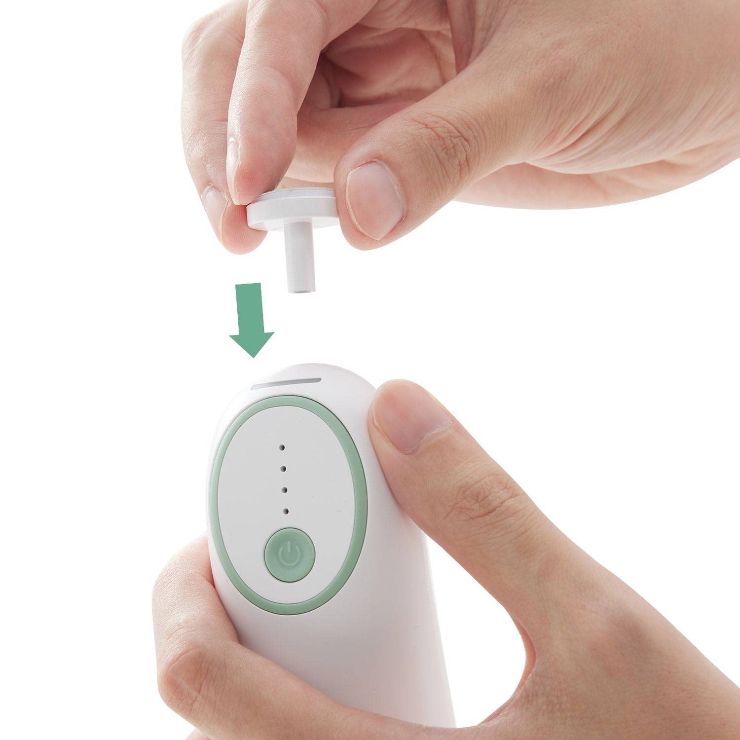 Lima Eléctrica de Uñas Para Bebé Momcozy