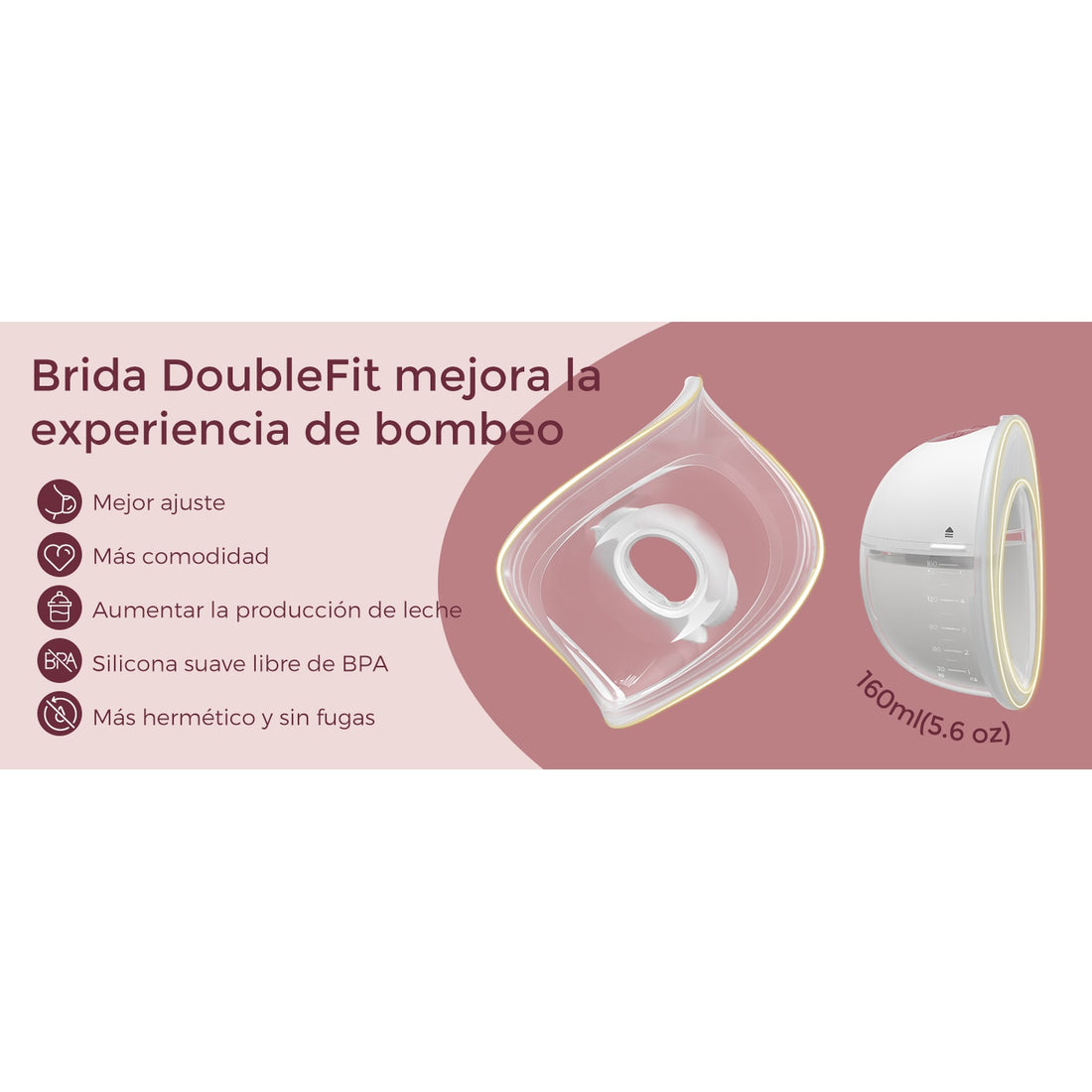 Extractor Portátil Doble Succión Momcozy M5