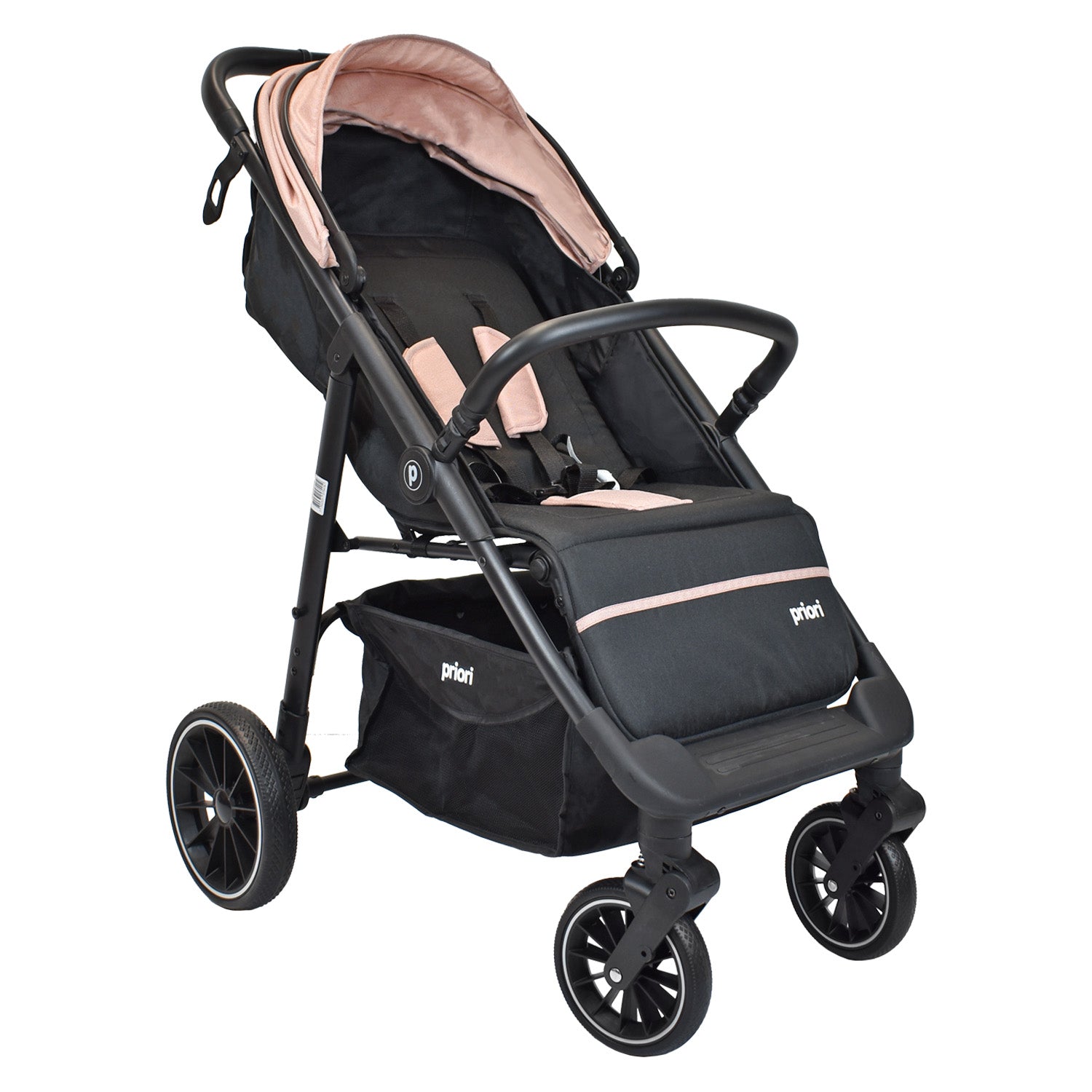 Coche Para Bebé Paseador Priori Minos Rosa