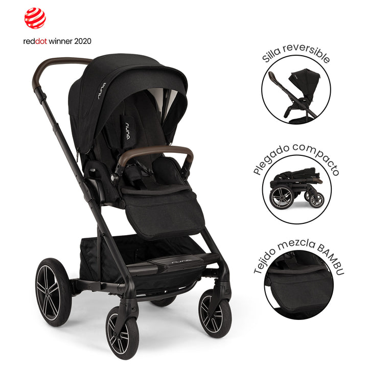 Coche Para Bebe Silla Reversible Nuna Mixx Next Caviar