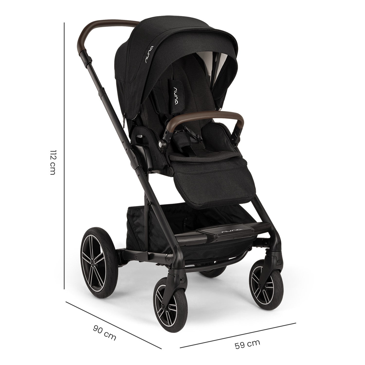 Coche Para Bebe Silla Reversible Nuna Mixx Next Caviar