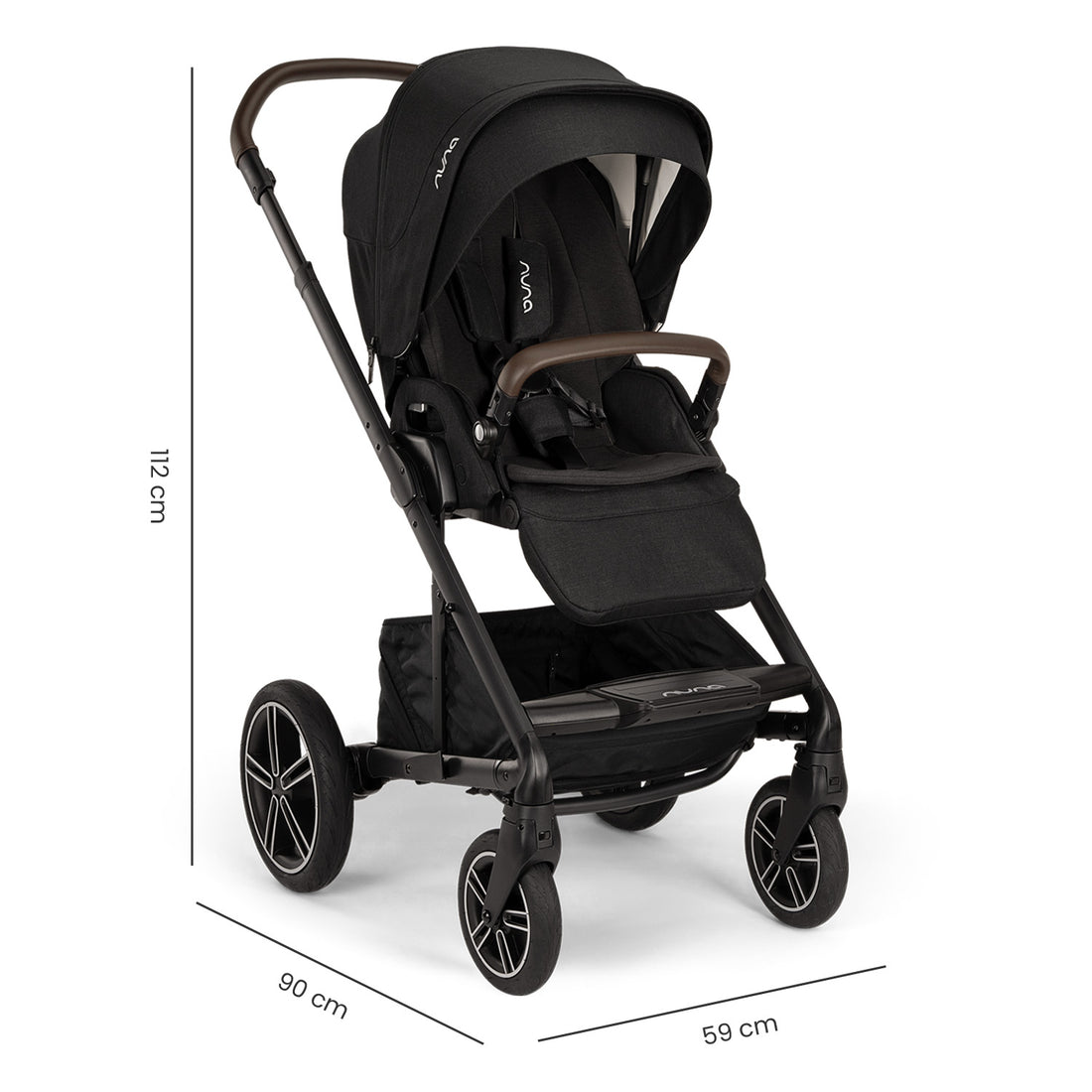 Coche Para Bebe Silla Reversible Nuna Mixx Next Caviar