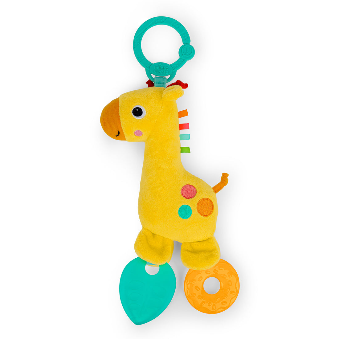Sonajero para bebe bright starts safari soother 