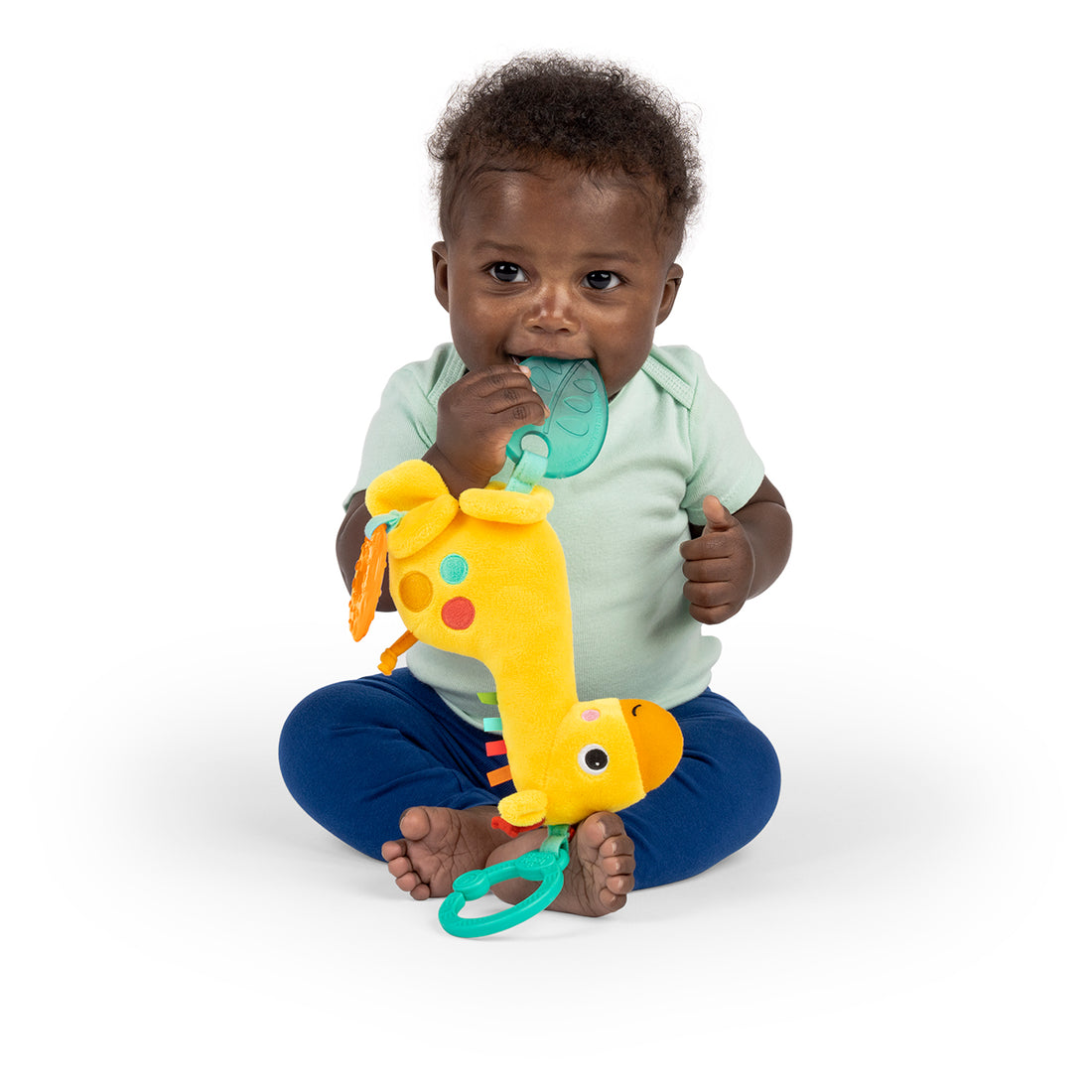 Sonajero para bebe bright starts safari soother 