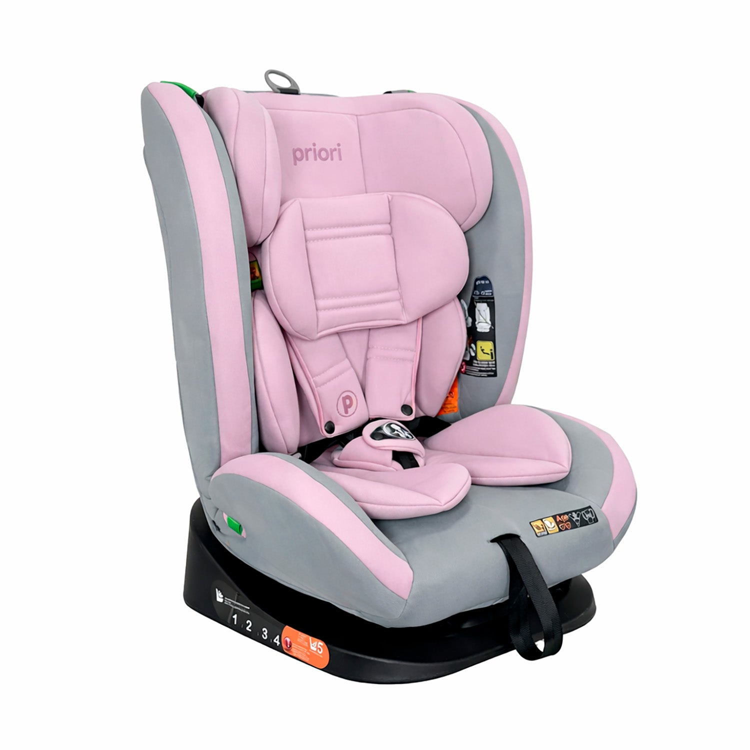 Silla de Auto Para Bebé Priori Prix Isize Rosa