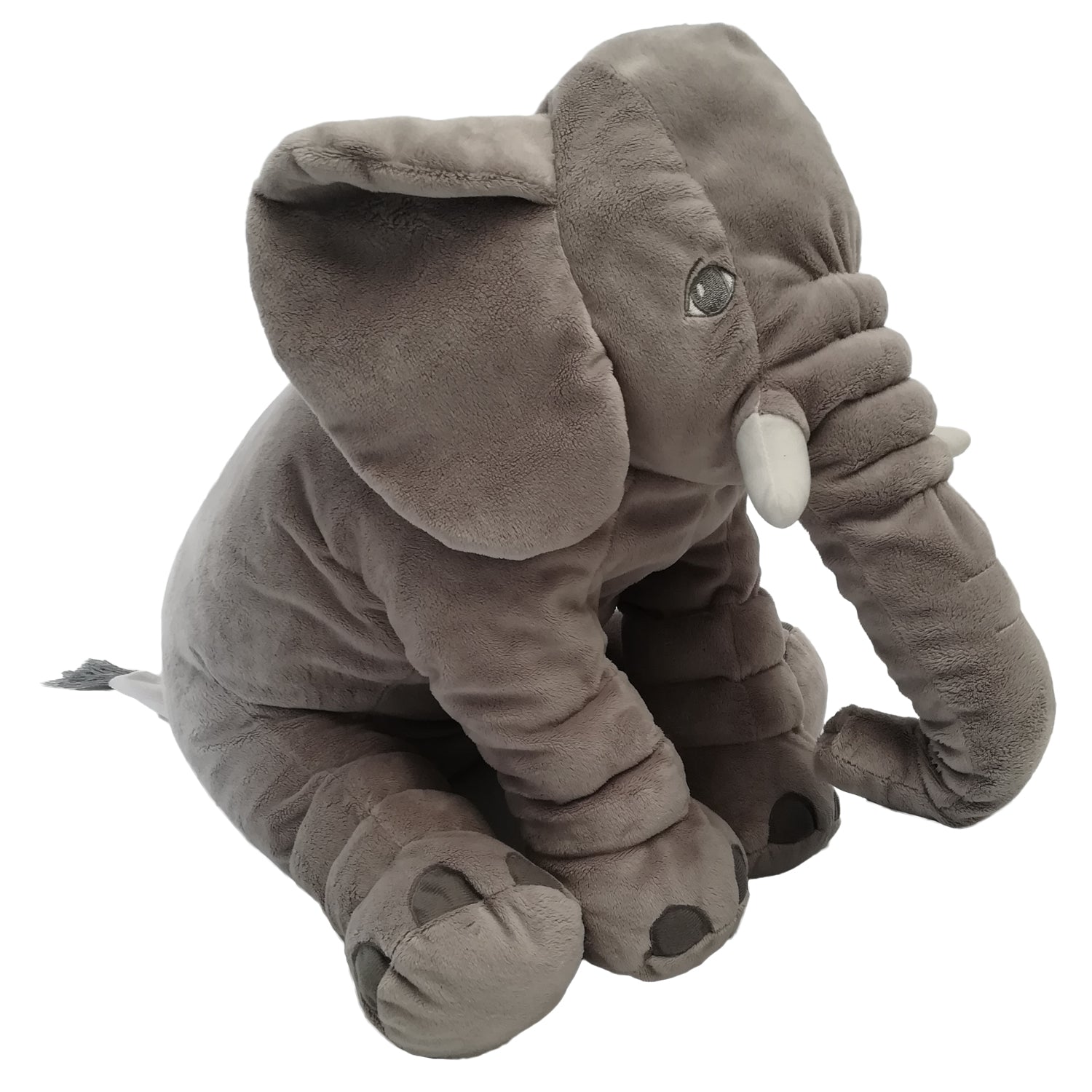 Peluche Elefante Almohada Bebé Kisses P13003 Gris