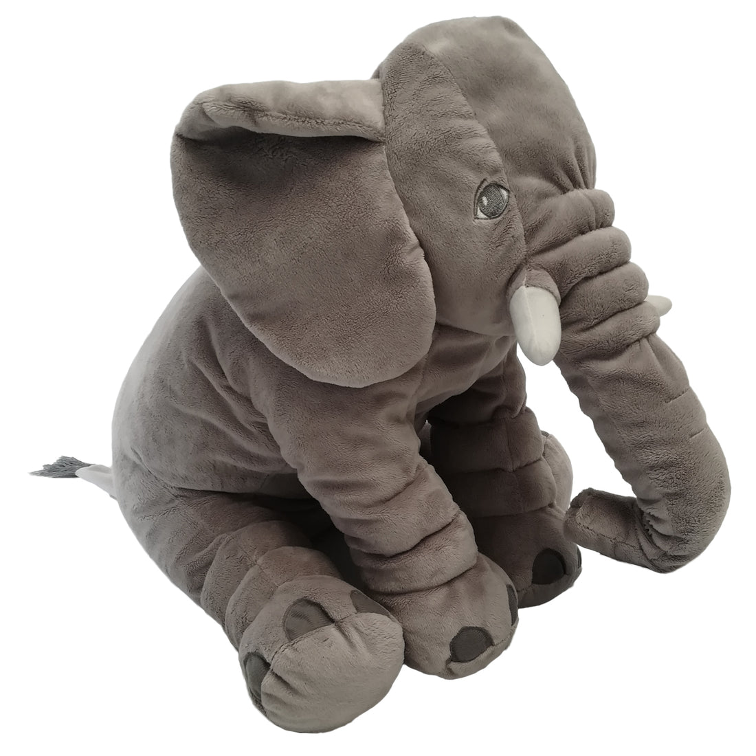 Peluche Elefante Almohada Bebé Kisses P13003 Gris