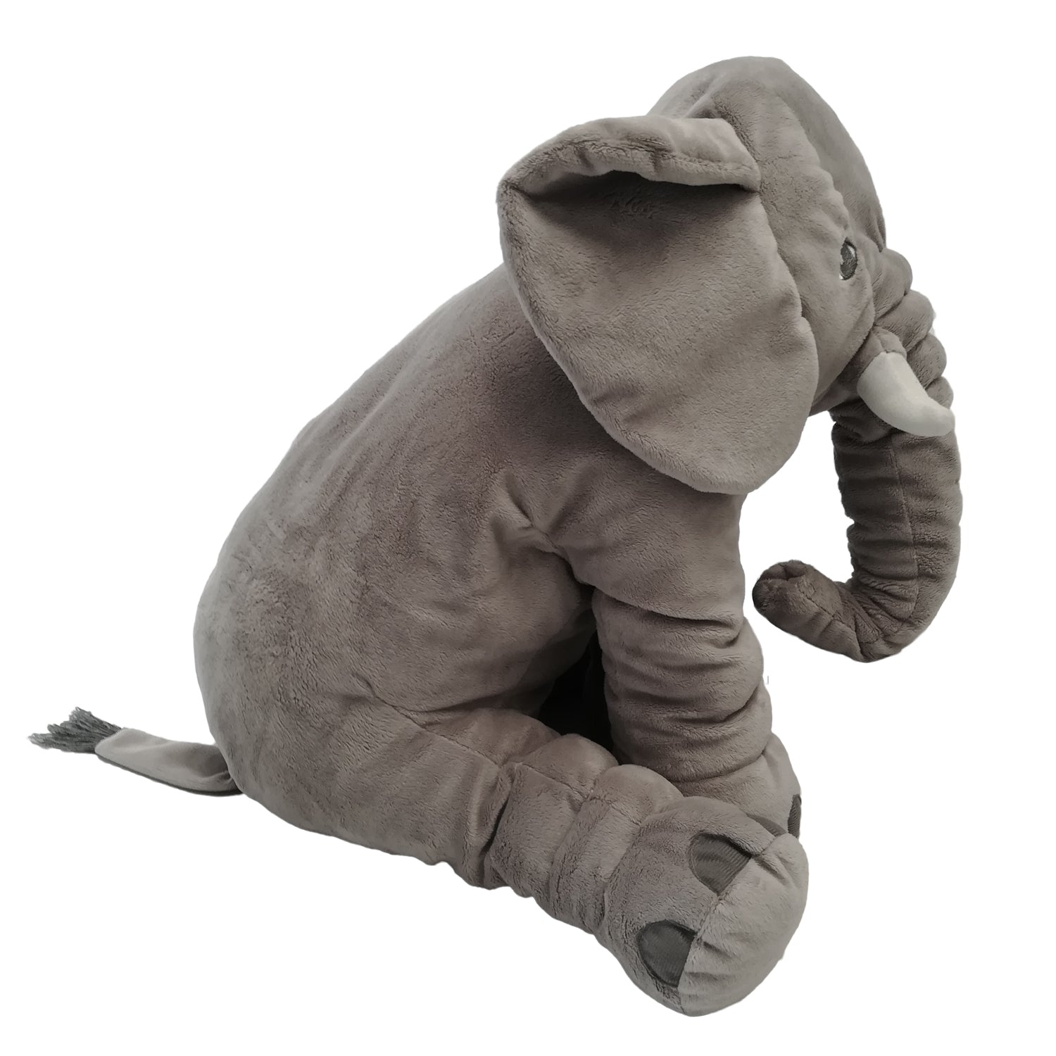 Peluche Elefante Almohada Bebé Kisses P13003 Gris