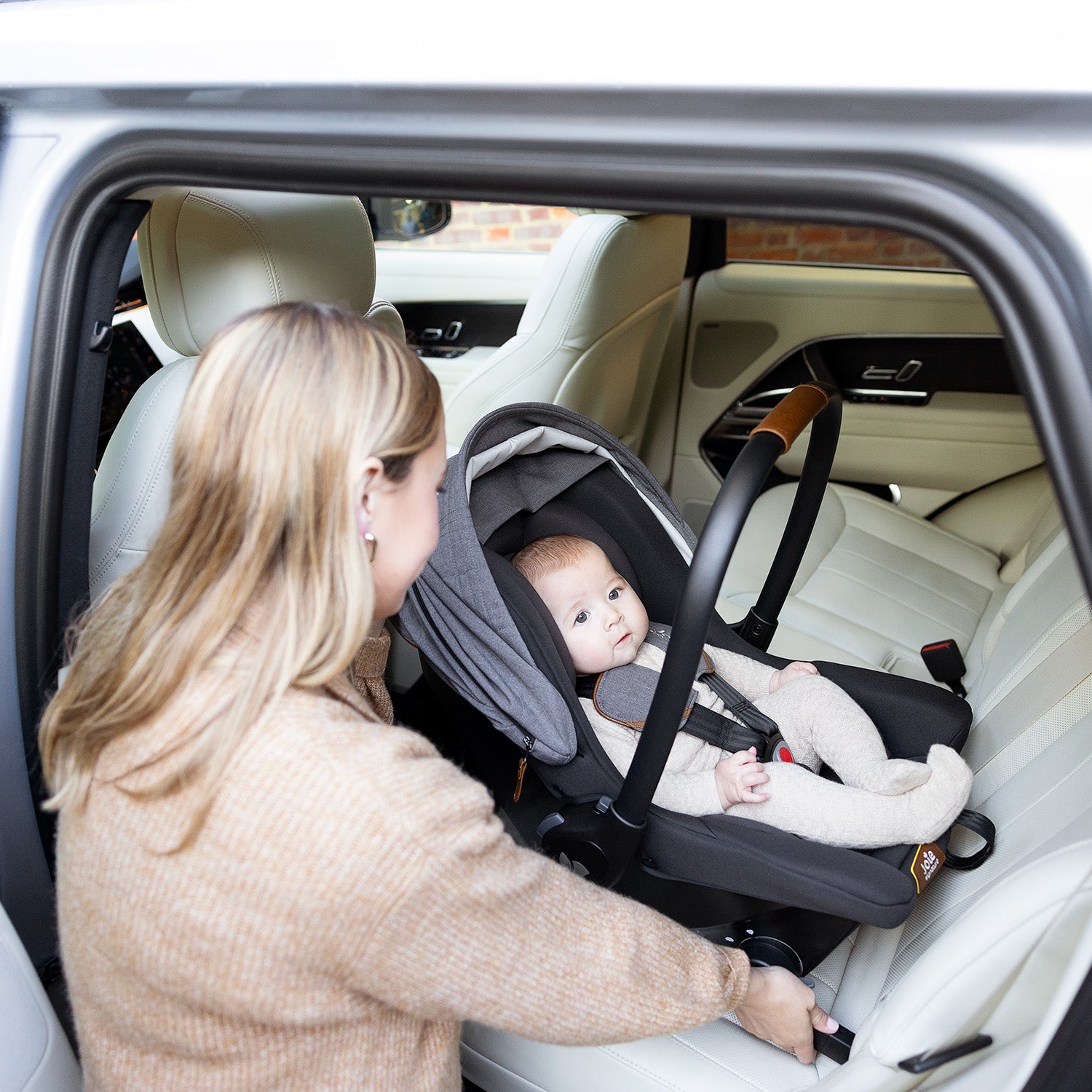 porta bebe joie sprint eclipse con isofix 
