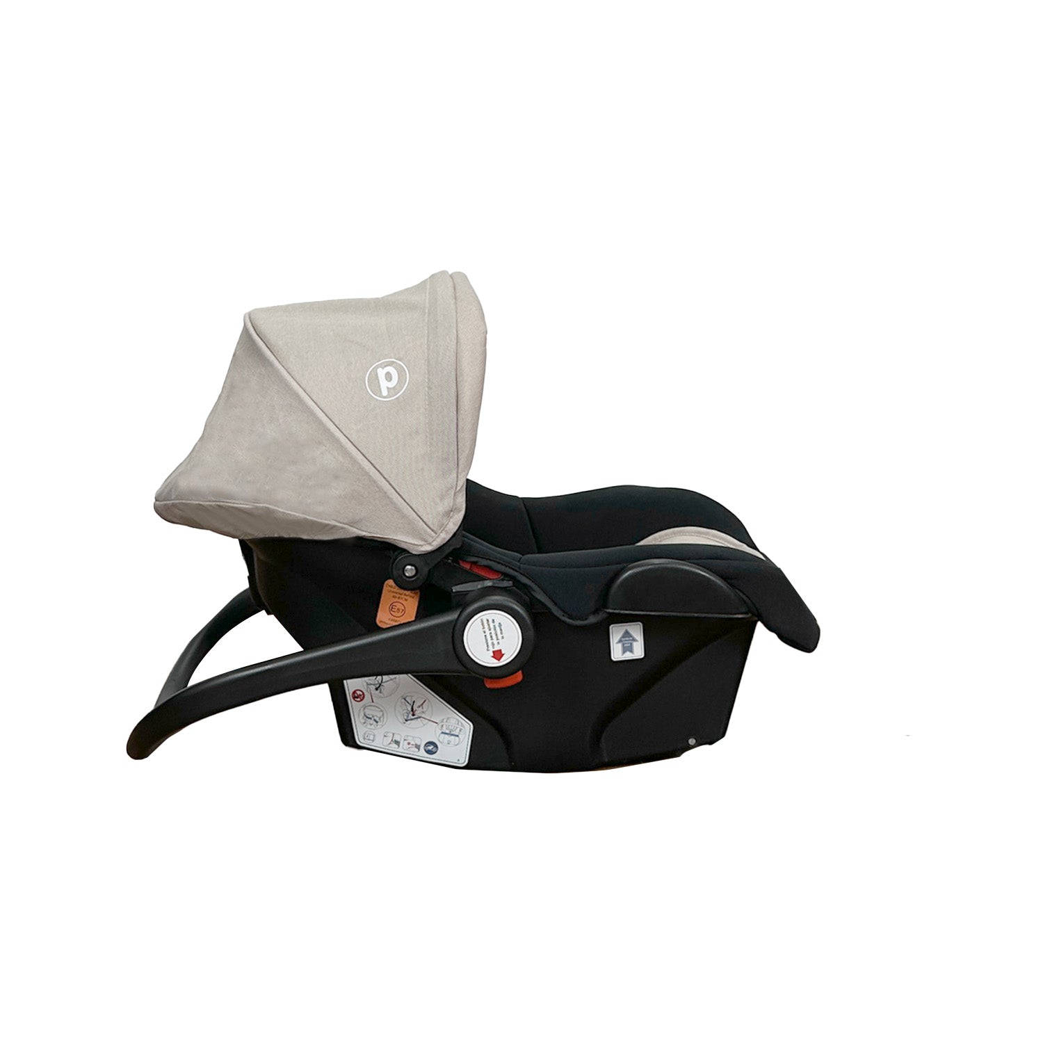 Coche Para Bebé Travel System Priori Snow Beige