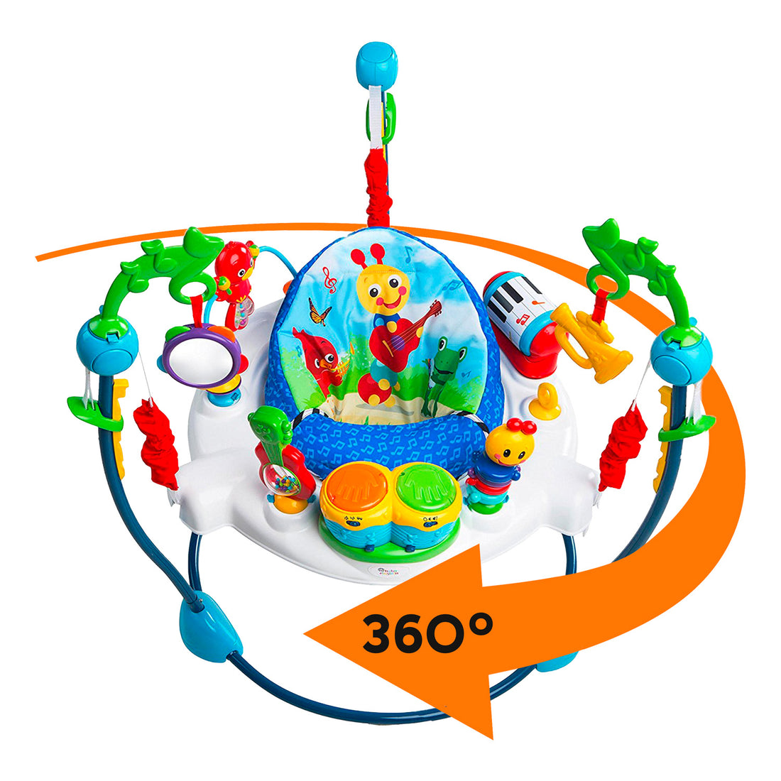 Centro de actividades para bebé tipo saltarin baby einstein 