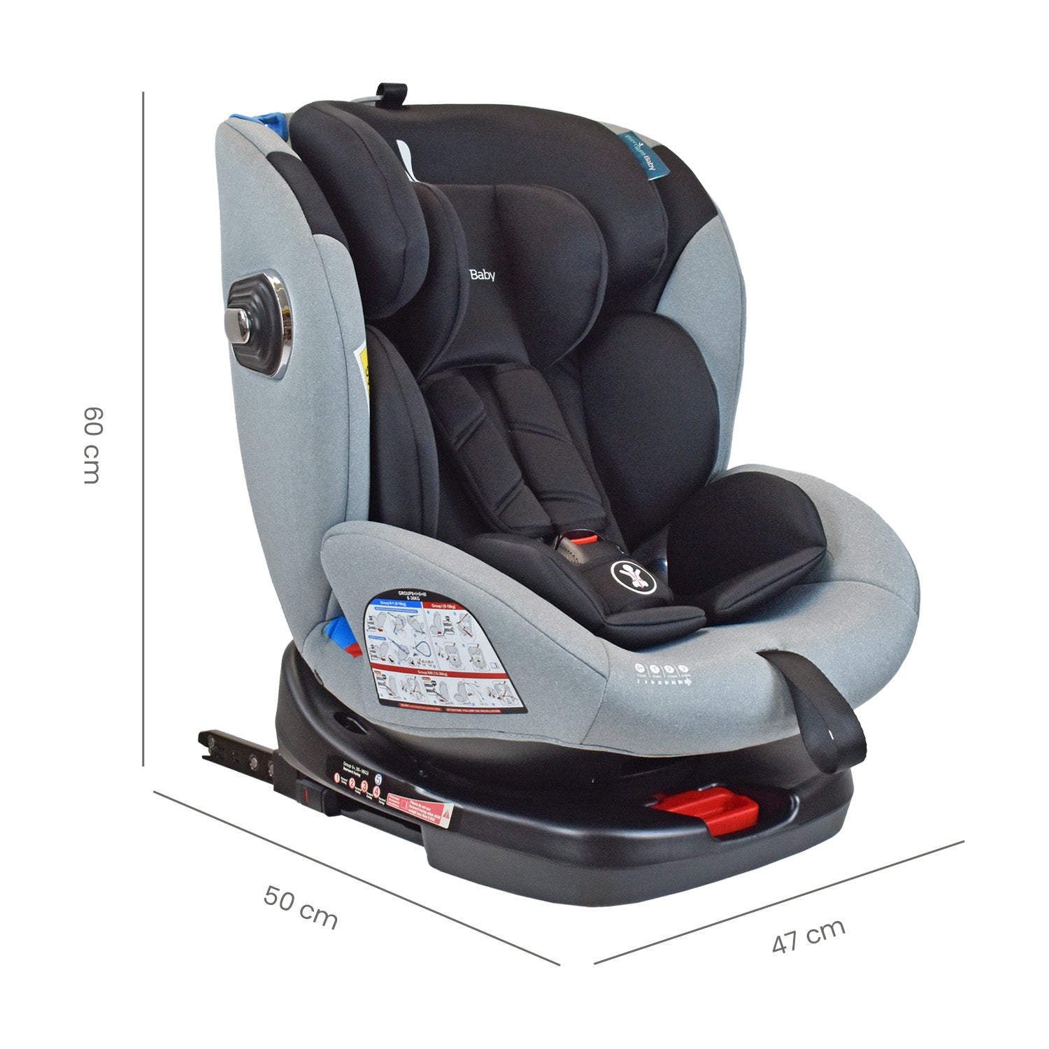 Silla de auto bebe 360 premium baby winner 