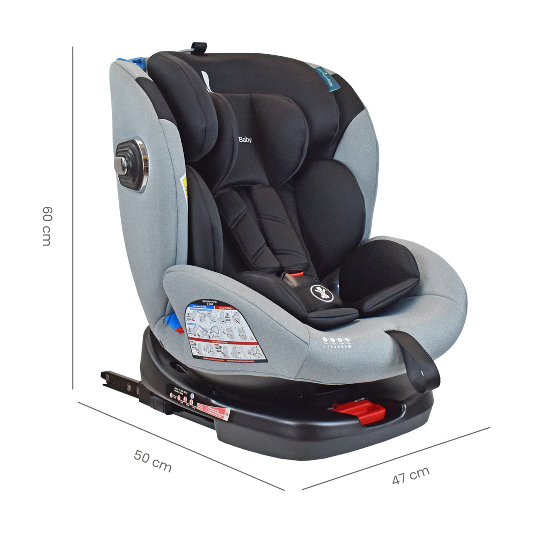 Silla de auto bebe 360 premium baby winner 