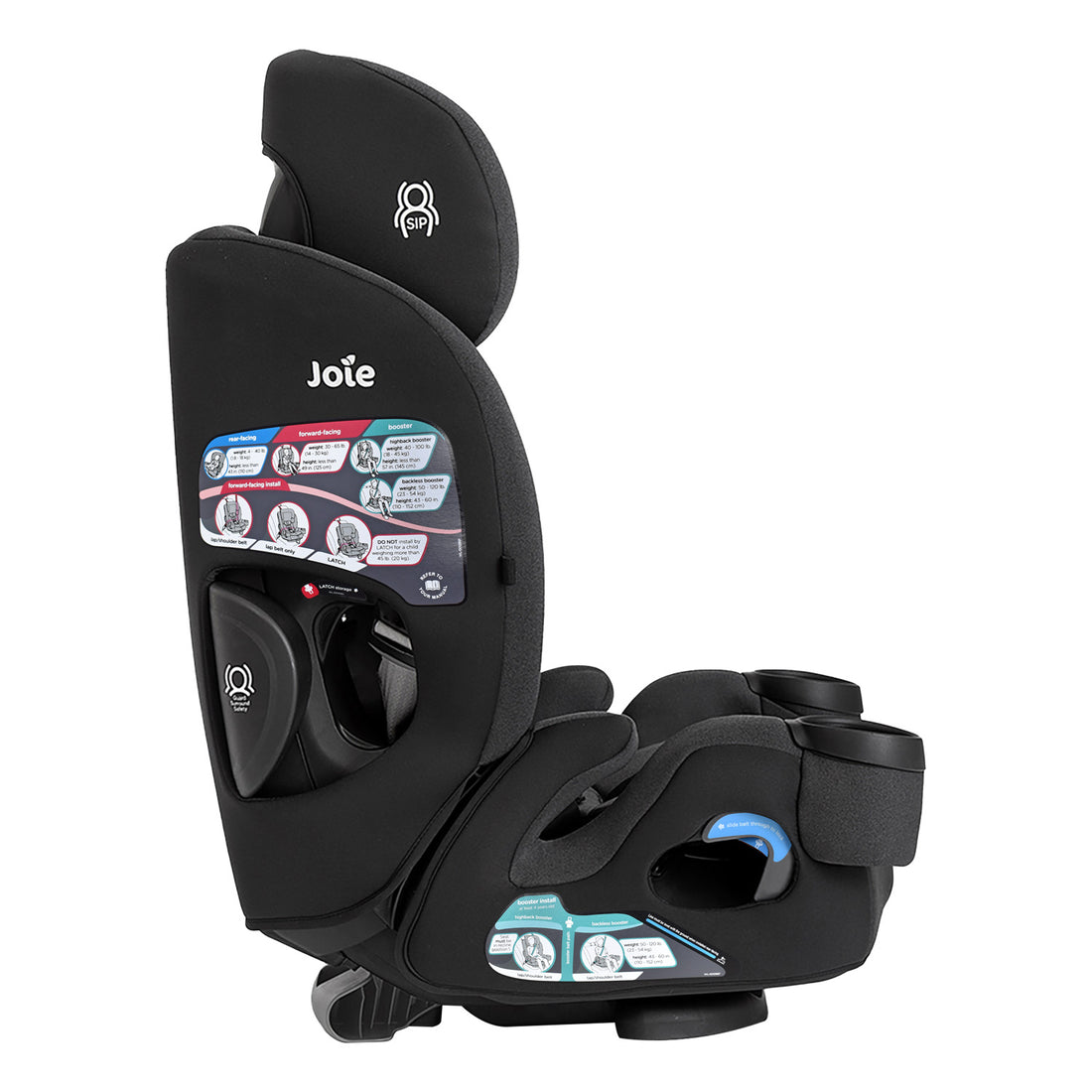 silla de carro para bebe 4 en 1 joie saffron shale