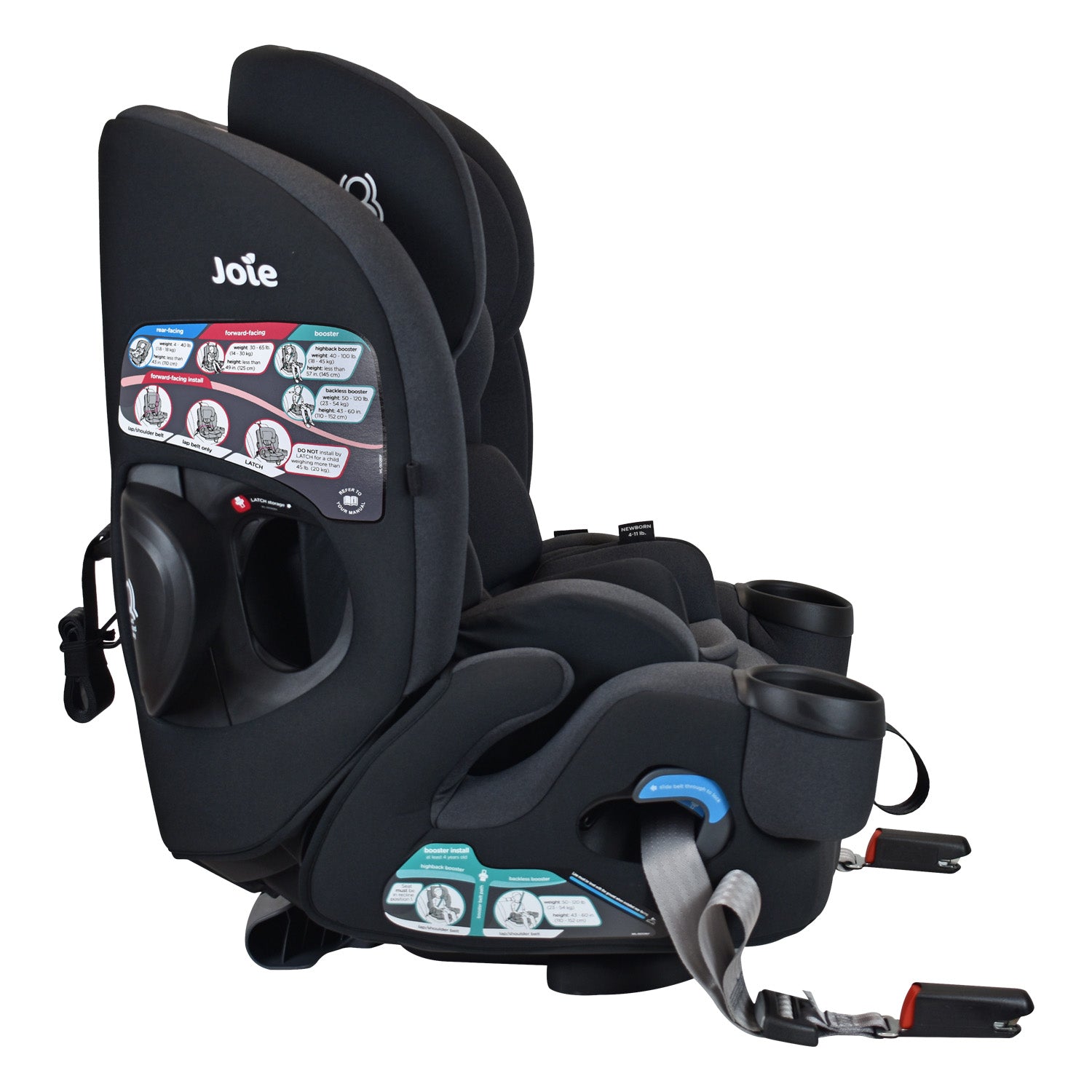 silla de carro para bebe 4 en 1 joie saffron shale