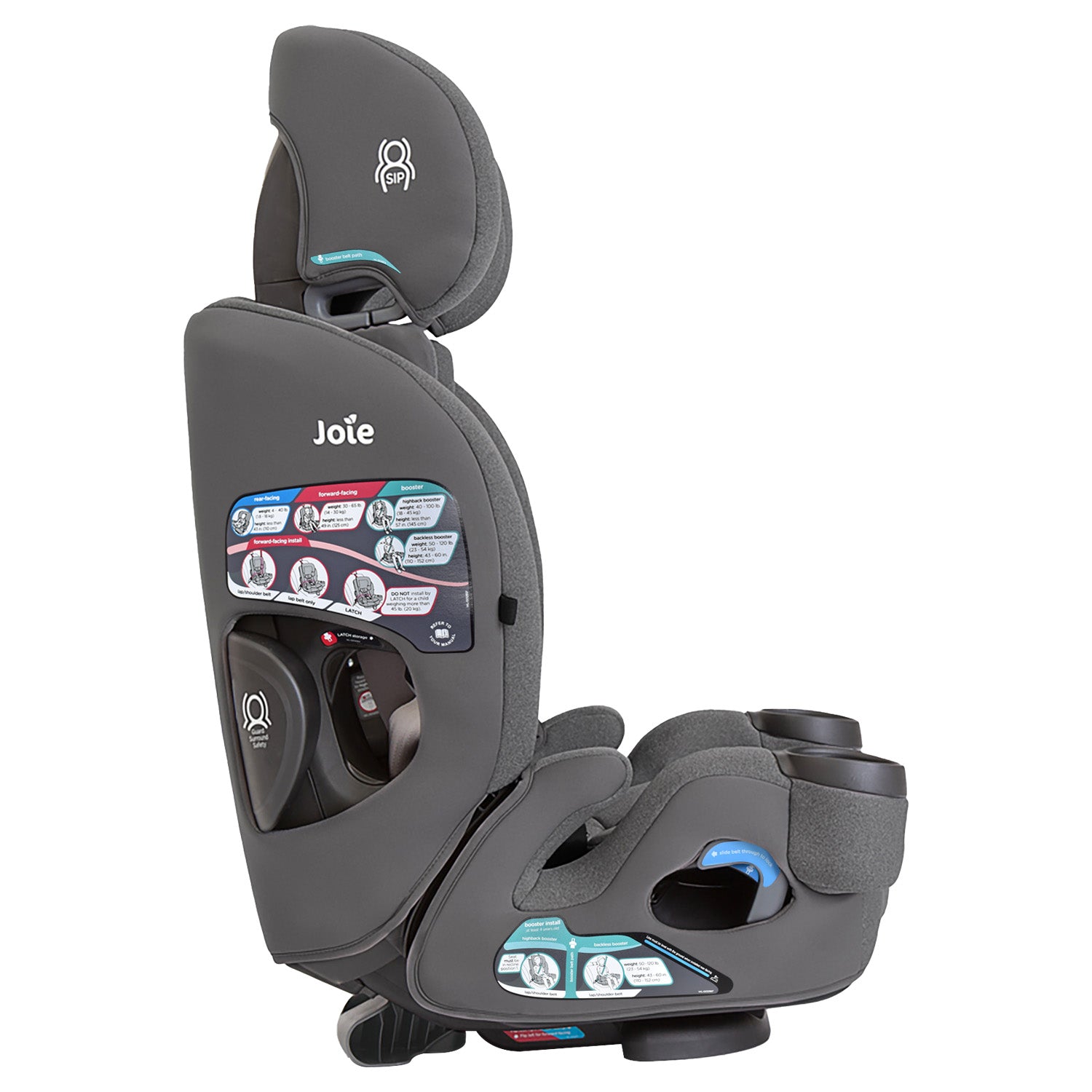 silla de carro para bebe 4 en 1 joie saffron thunder