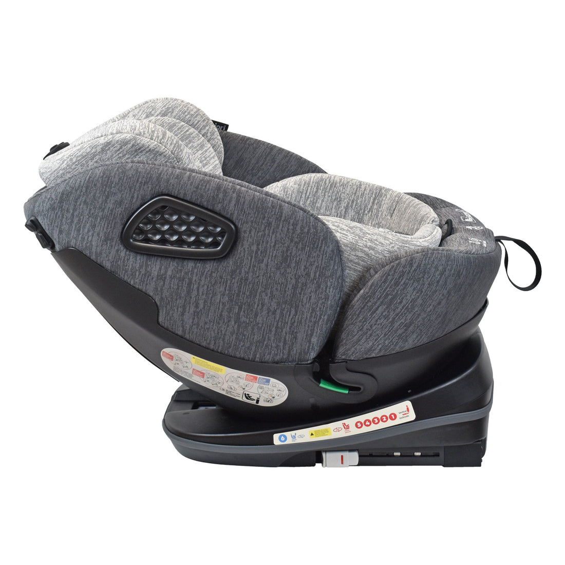 silla de carro para bb 360° priori i-hero gris