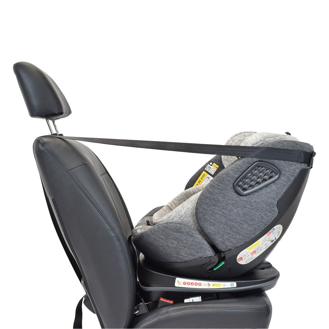 silla de carro para bb 360° priori i-hero gris