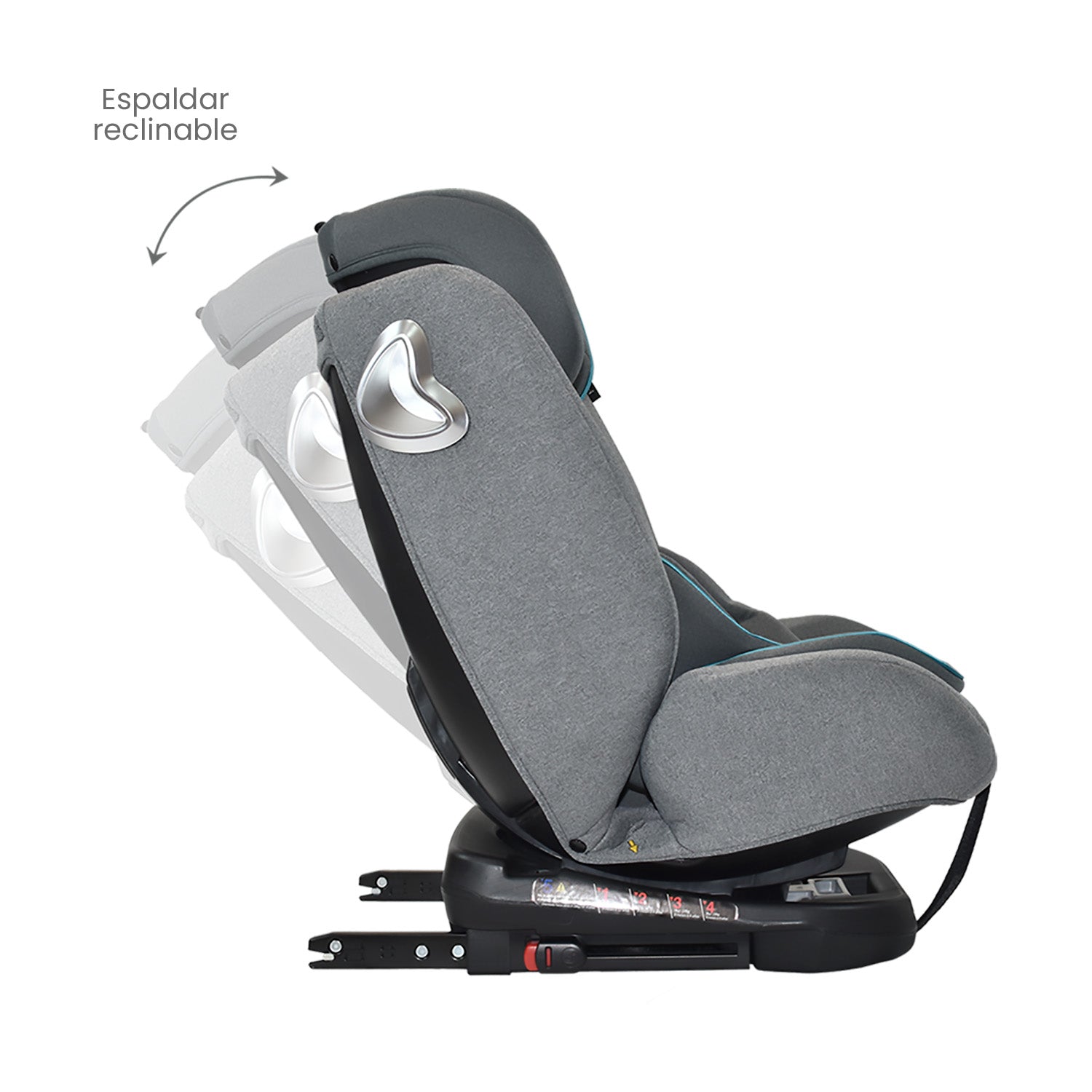 silla de carro para bb 360° priori first azul 