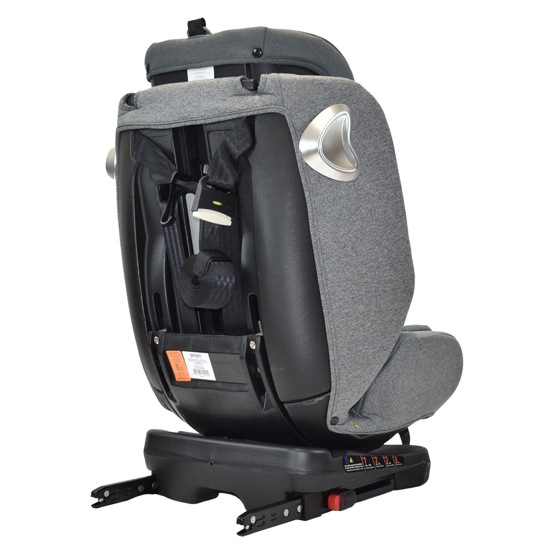 silla de carro para bb 360° priori first azul 