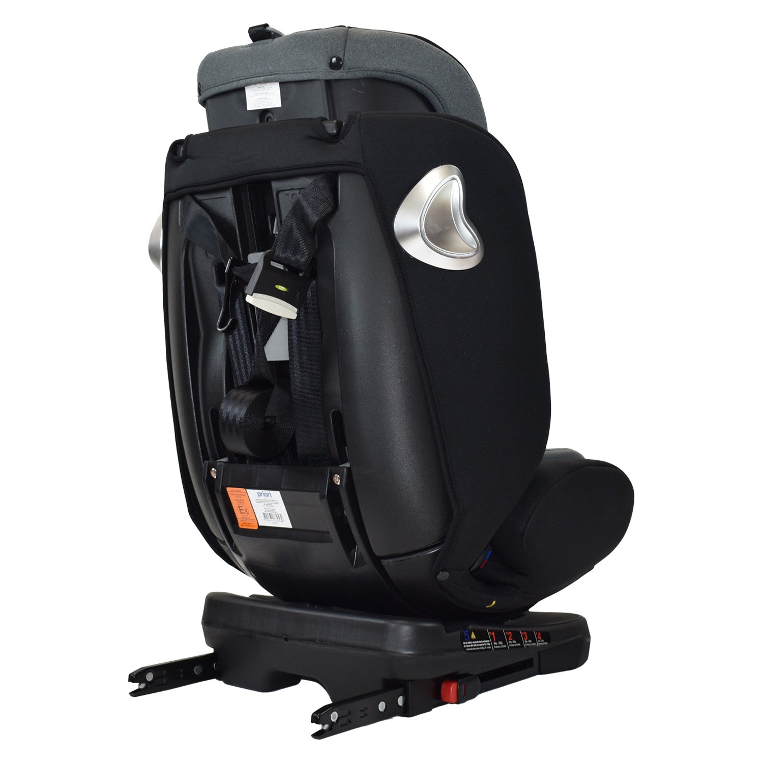 silla de carro para bb 360° priori first negro