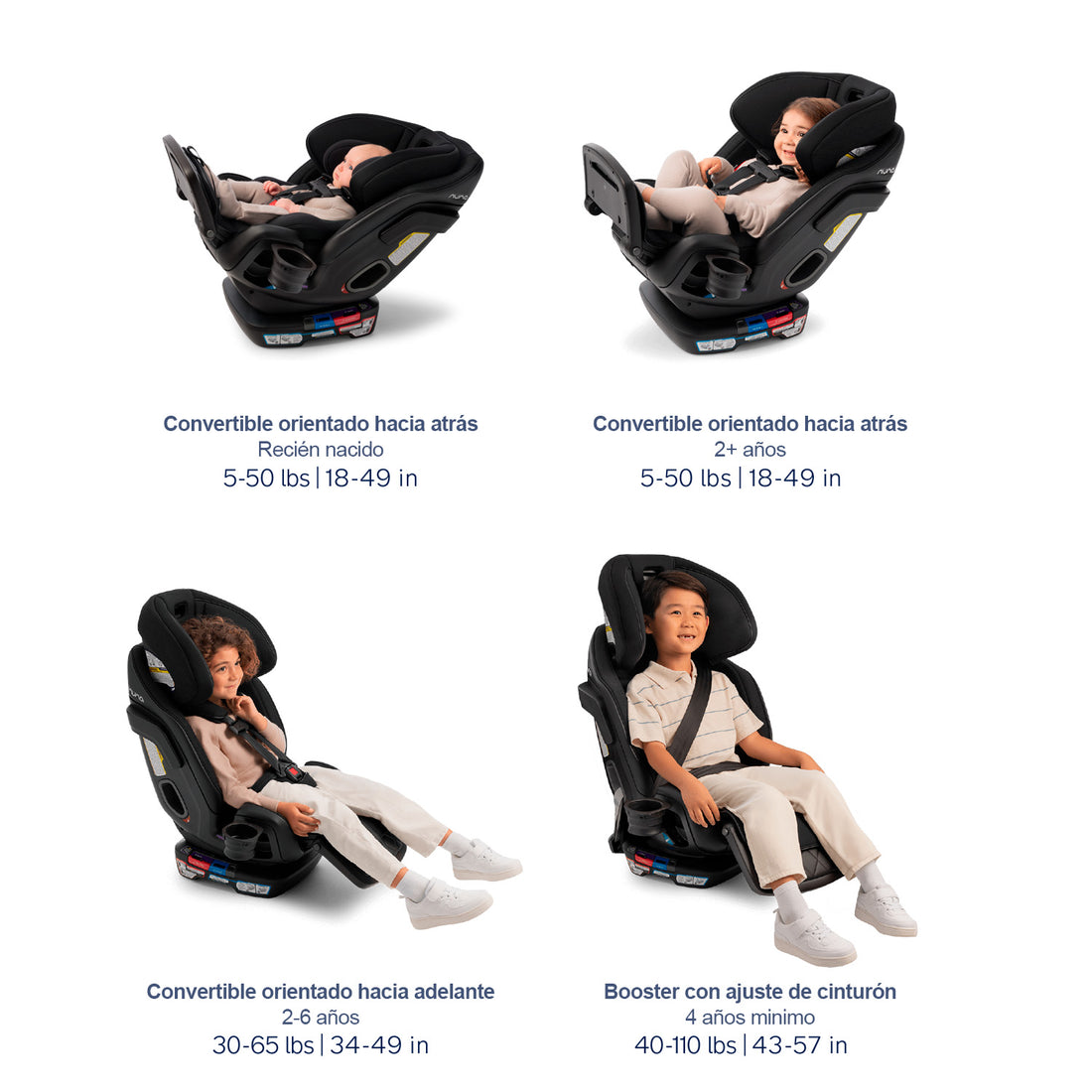 Silla de carro para bb nuna exec next caviar