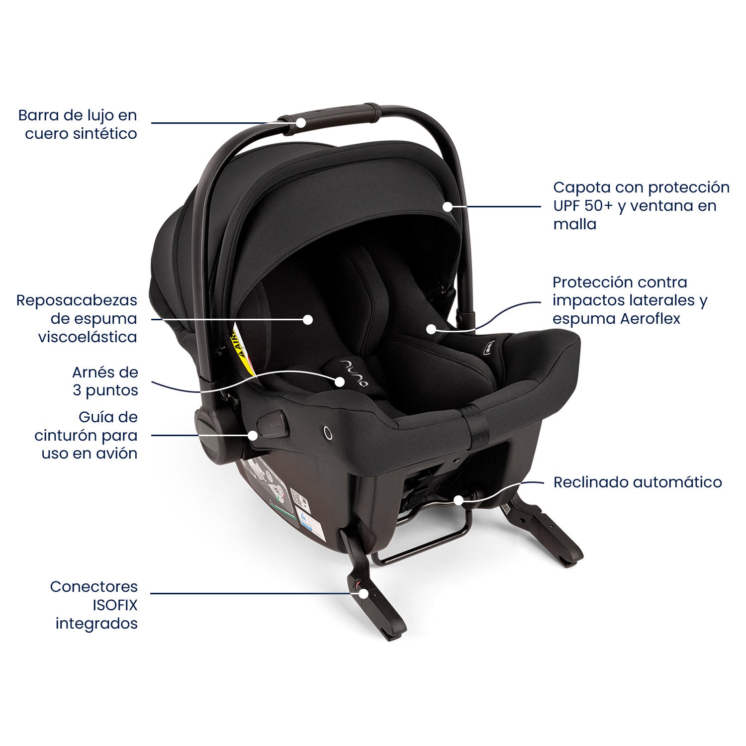 Portabebe pipa urbn caviar 