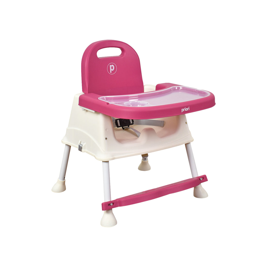 Silla de comer para bebé 3 en 1 booster priori navy 
