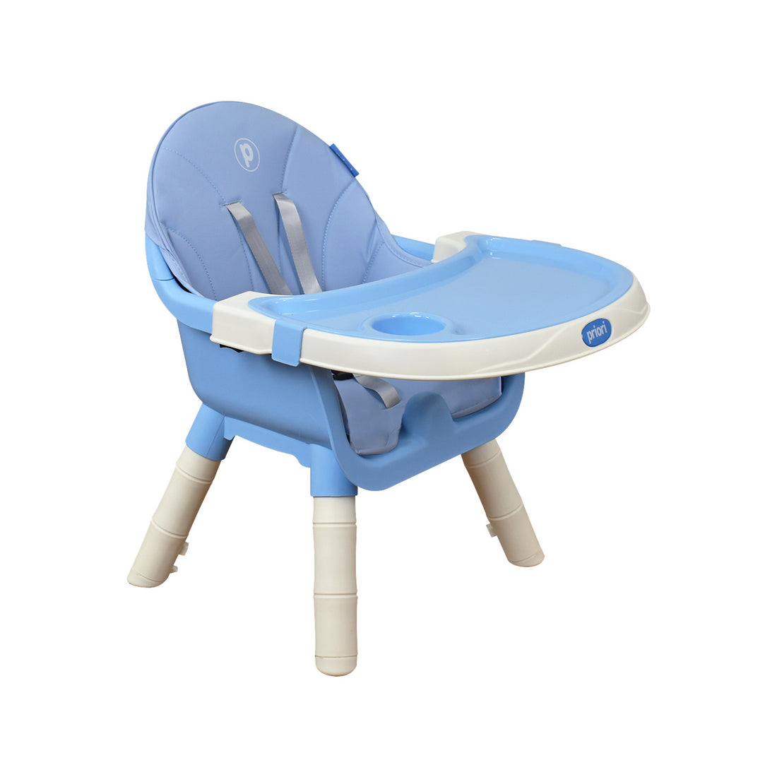 Silla de comer bebe 3 en 1 silla alta, silla baja y escritorio priori