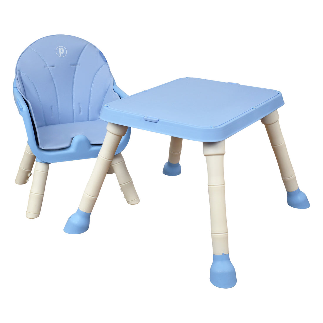 Silla de comer bebe 3 en 1 silla alta, silla baja y escritorio priori