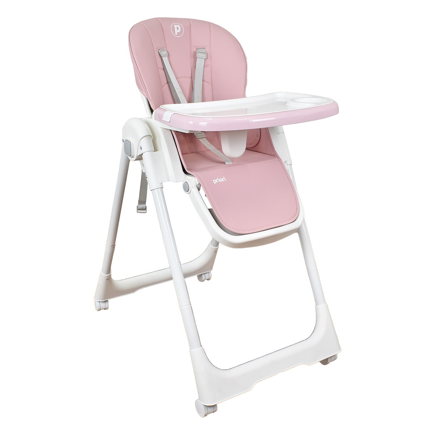 Silla de comer bebe priori galaxy Rosa