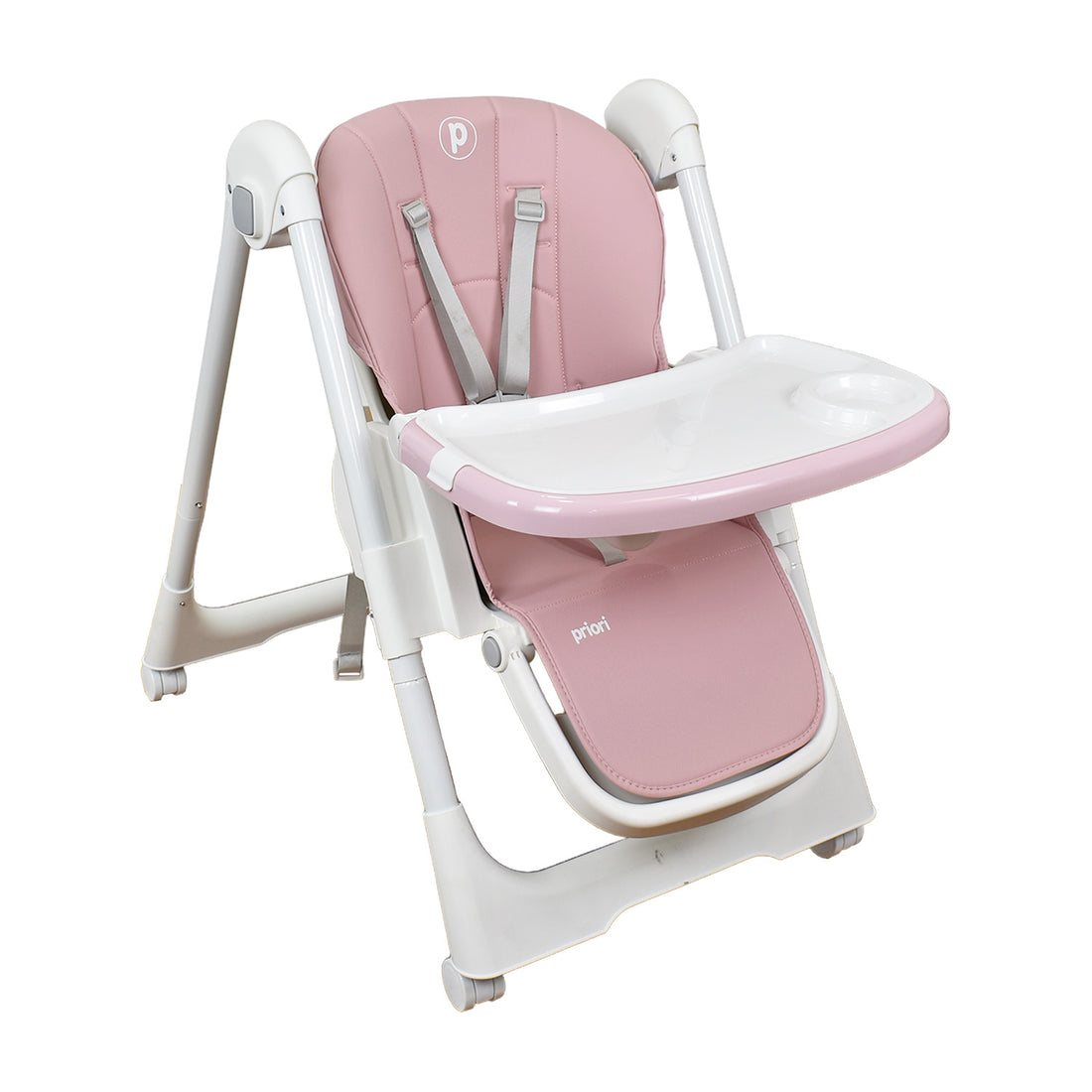 Silla de comer bebe priori galaxy Rosa