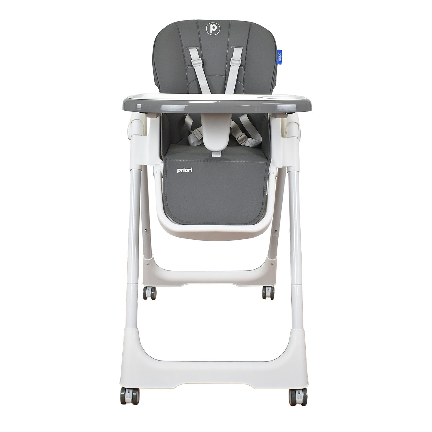 Silla de comer bebe priori galaxy gris 