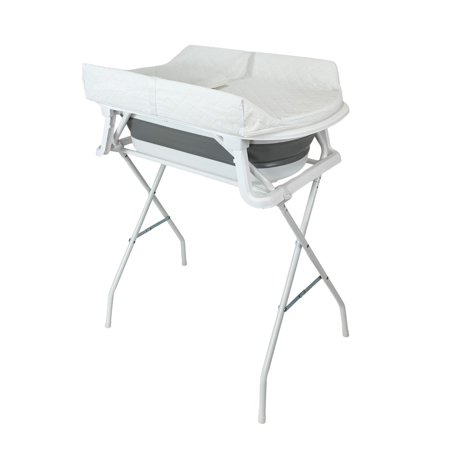 Tina de baño para bebe con cambiador priori stand changer 