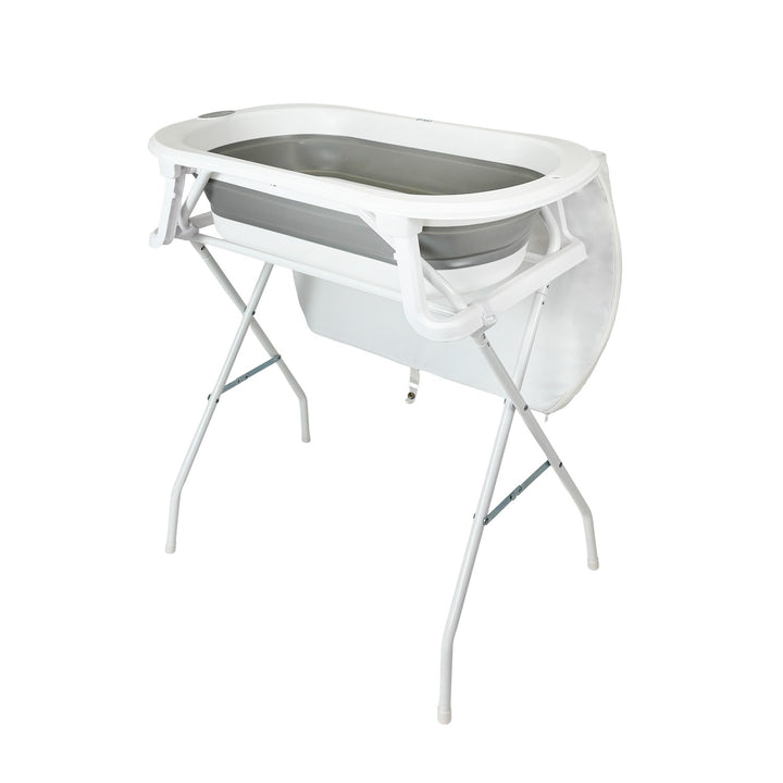 Tina de baño para bebe con cambiador priori stand changer 