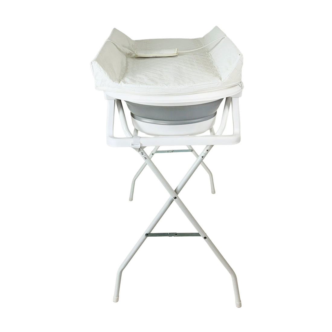 Tina de baño para bebe con cambiador priori stand changer 